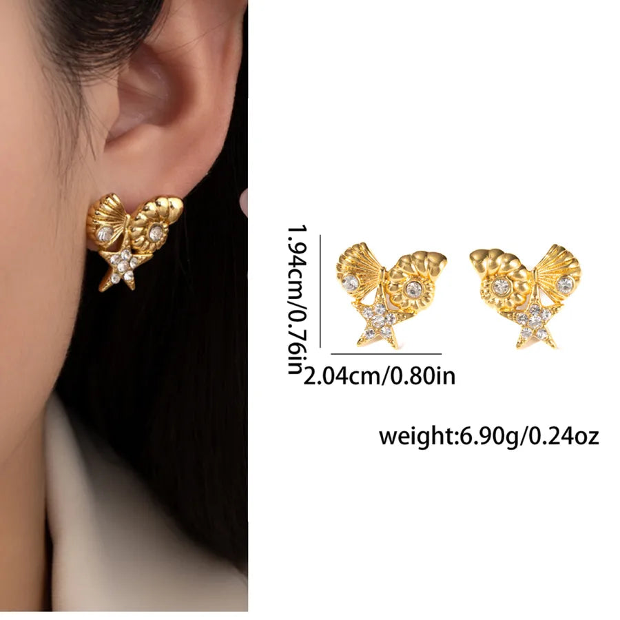 Elegant Titanium Steel Drop Earrings E0899