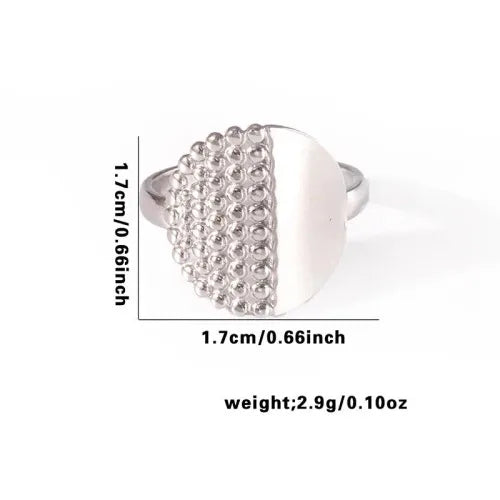 Titanium Steel Fish Tail Ring for Women