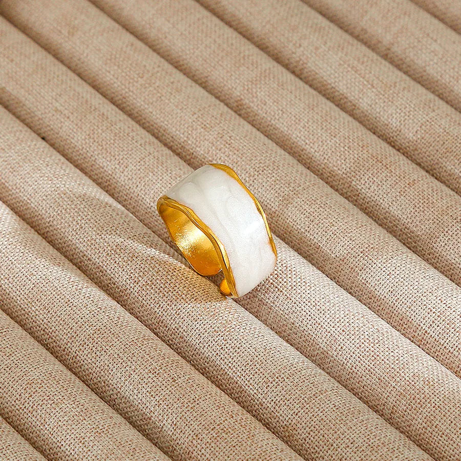 Heart Pattern Stainless Steel Ring 219