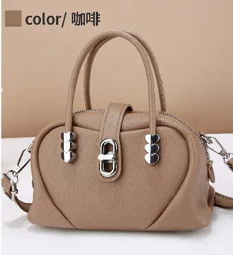 Stylish Large Summer Crossbody Handbag Coffee