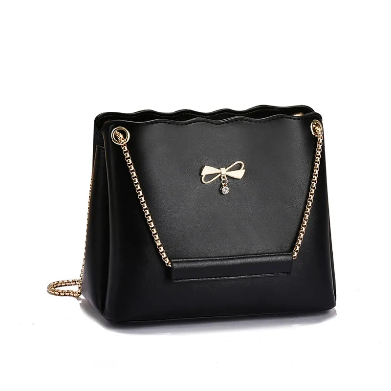 Elegant Butterfly Knot Crossbody Handbag