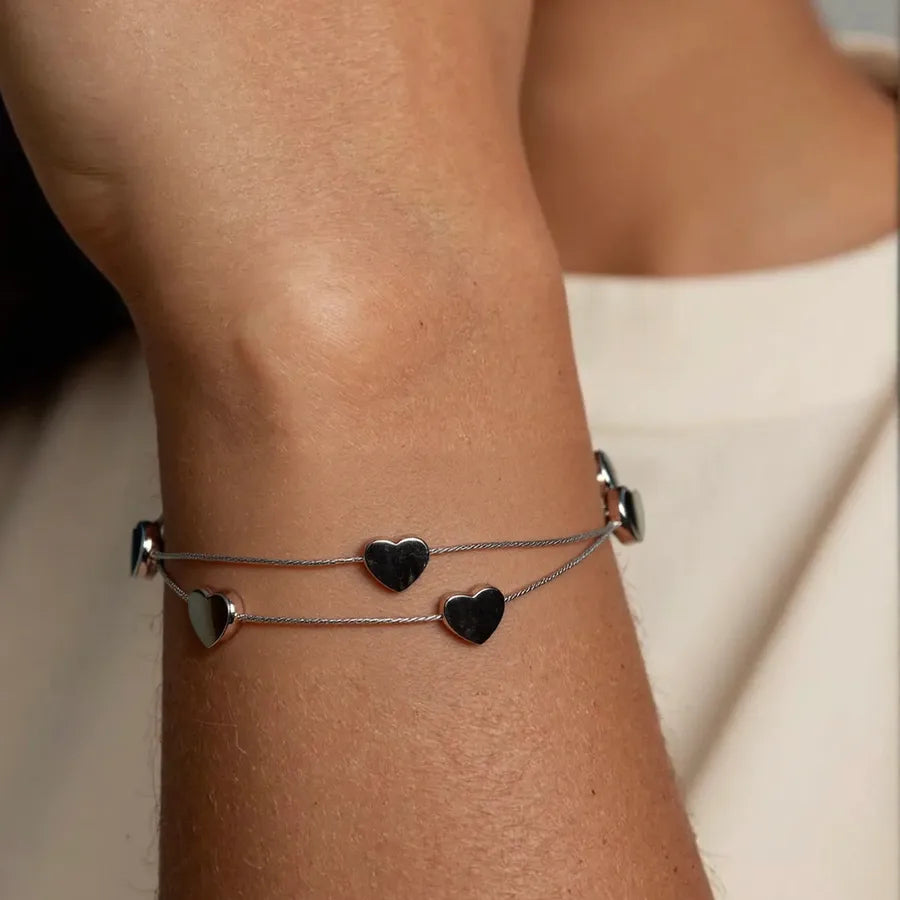 18K Gold Heart Scenery Pendant Necklace