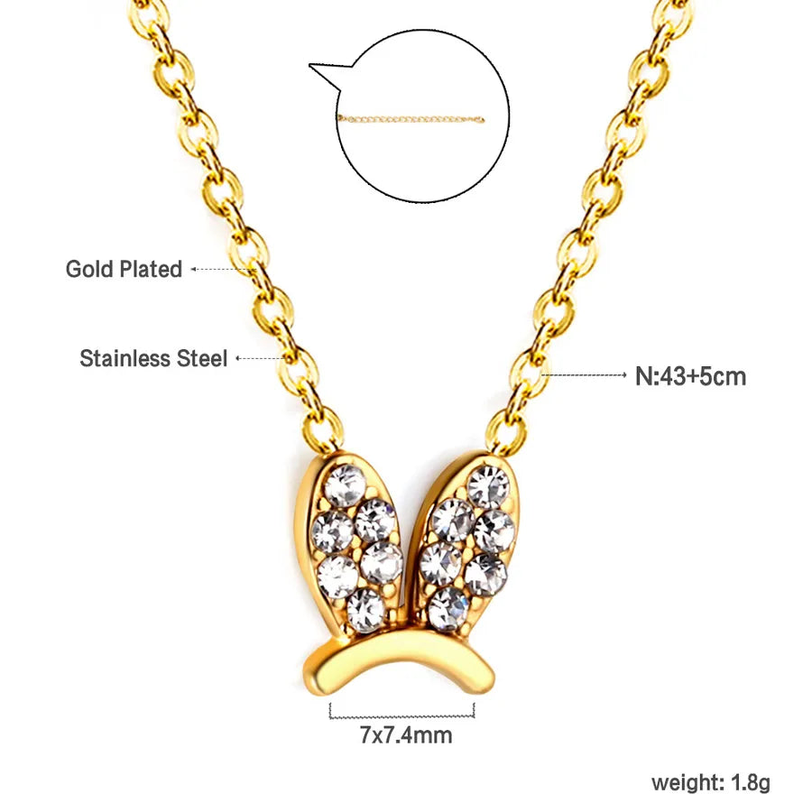 Gold Plated Star Butterfly Heart Pendant Necklace NE2C0702G