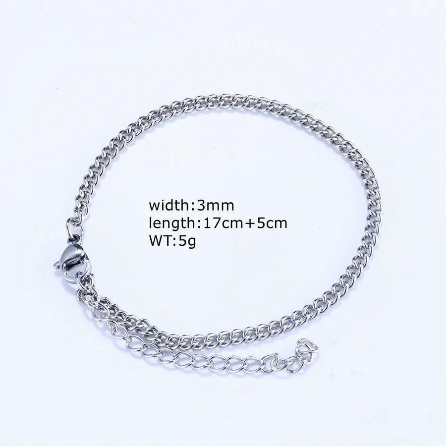 Minimalist Stainless Steel Unisex Bracelet