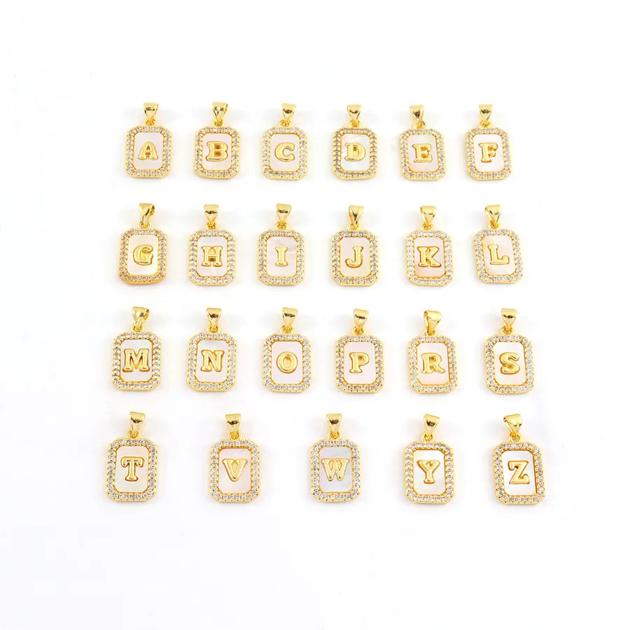 Gold Initial Pendant Necklace – Minimalist Style