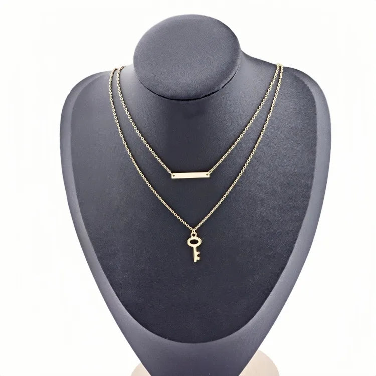 Gold Layered Starfish Pendant Necklace