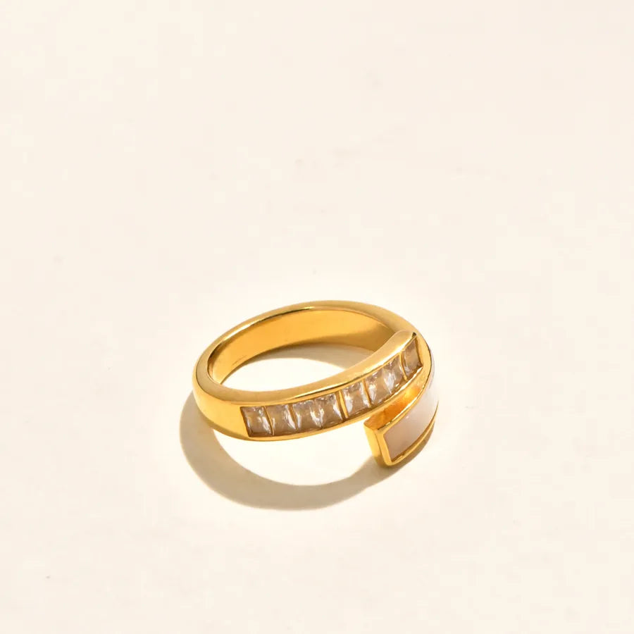 Gold Plated Boho Shell Ring