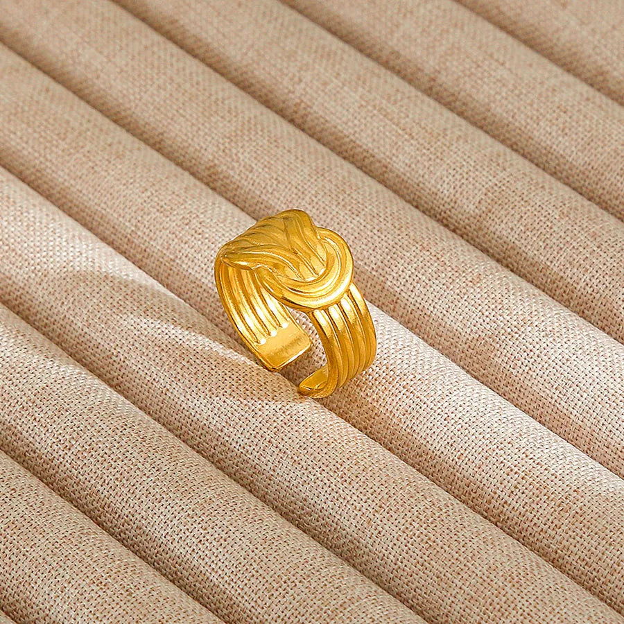 Heart Pattern Stainless Steel Ring 27