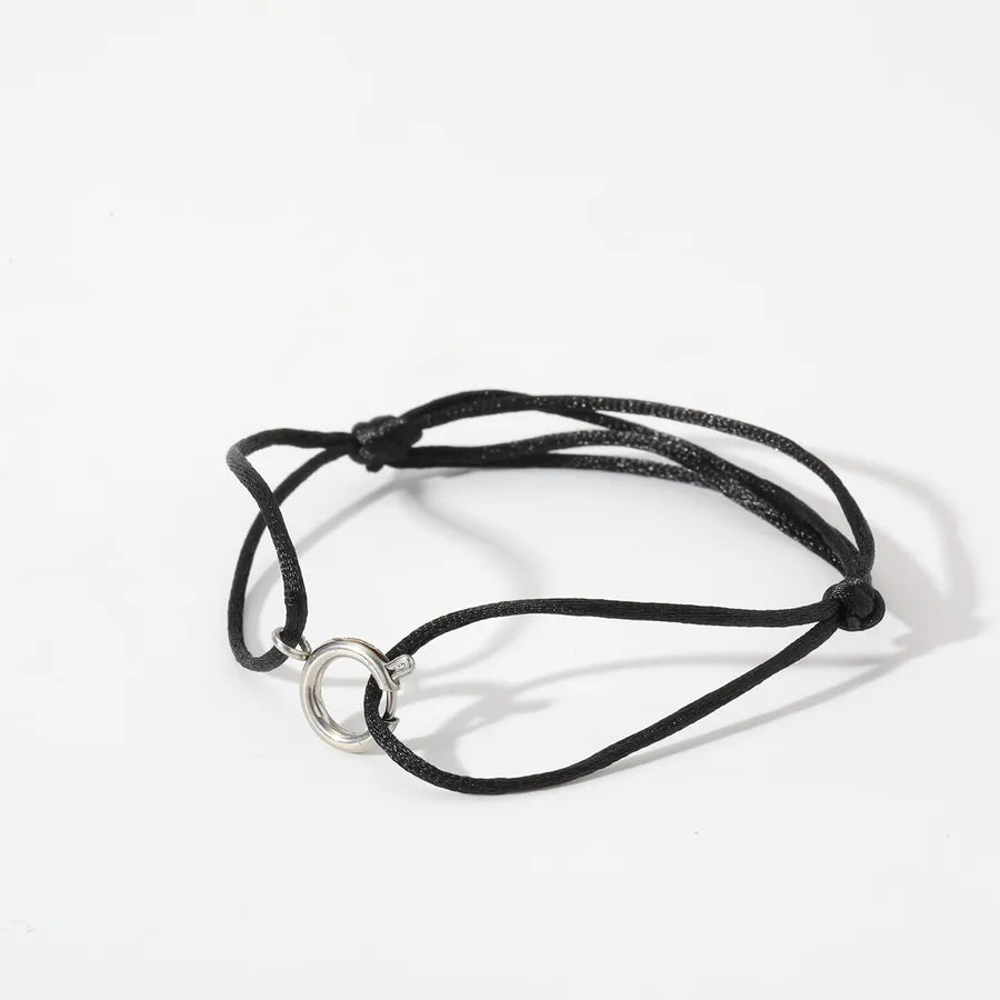 18K Gold Plated Stainless Steel Circle Bracelet