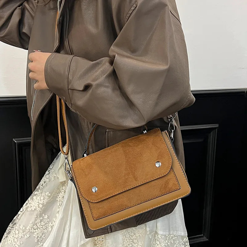 Large Square PU Leather Shoulder Bag – Smiling Maria - Smiling Maria - Everything For Women