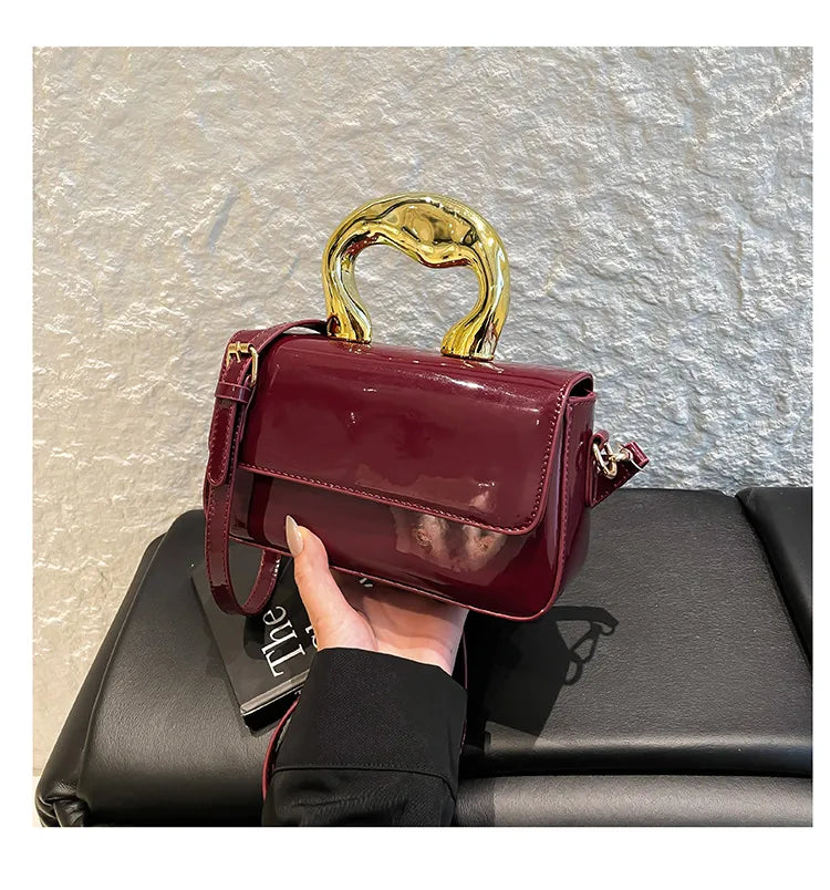 Acrylic Crossbody Phone Bag – Summer Style Red