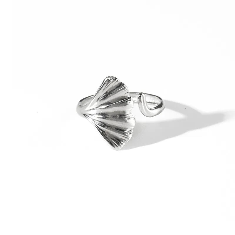 Titanium Steel Fish Tail Ring for Women