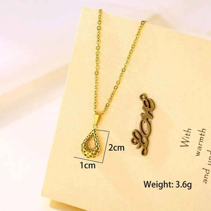 Titanium Steel Star Jewelry Set for Women