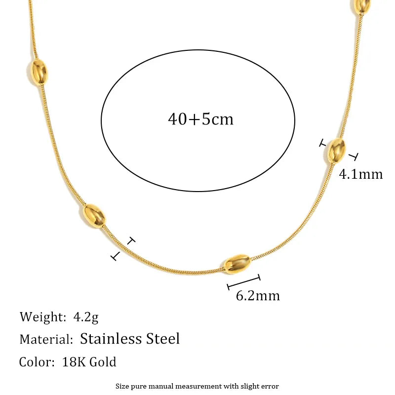 18K Gold Plated Geometric Tassel Necklace Thin Chain Tassel Pendant Collection - Gold -6