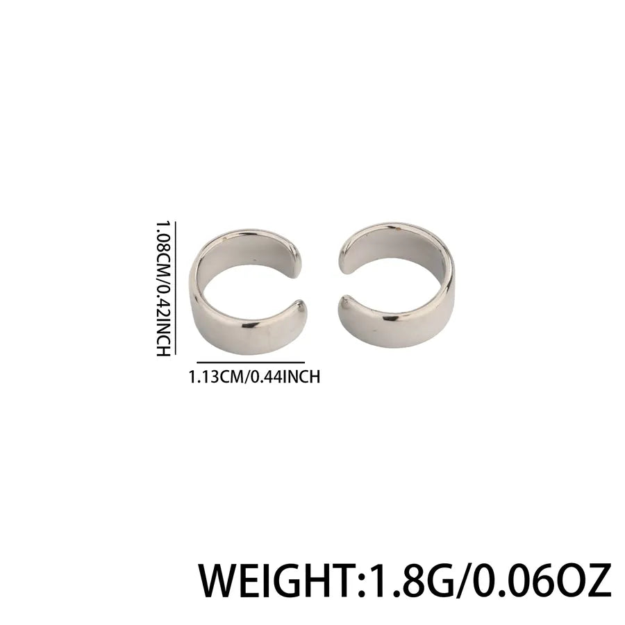 Unisex Titanium Steel Ear Cuffs – Retro U-Shape