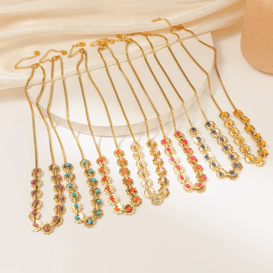 18K Gold PVD Coated Stainless Steel Necklace