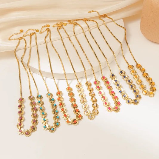 18K Gold PVD Coated Stainless Steel Necklace