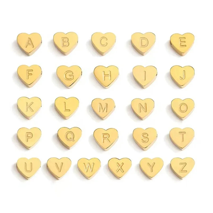 18K Gold Plated Hamsa & Heart Charm Bracelet