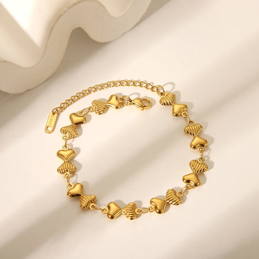 Luxury Titanium Steel Charm Bracelet