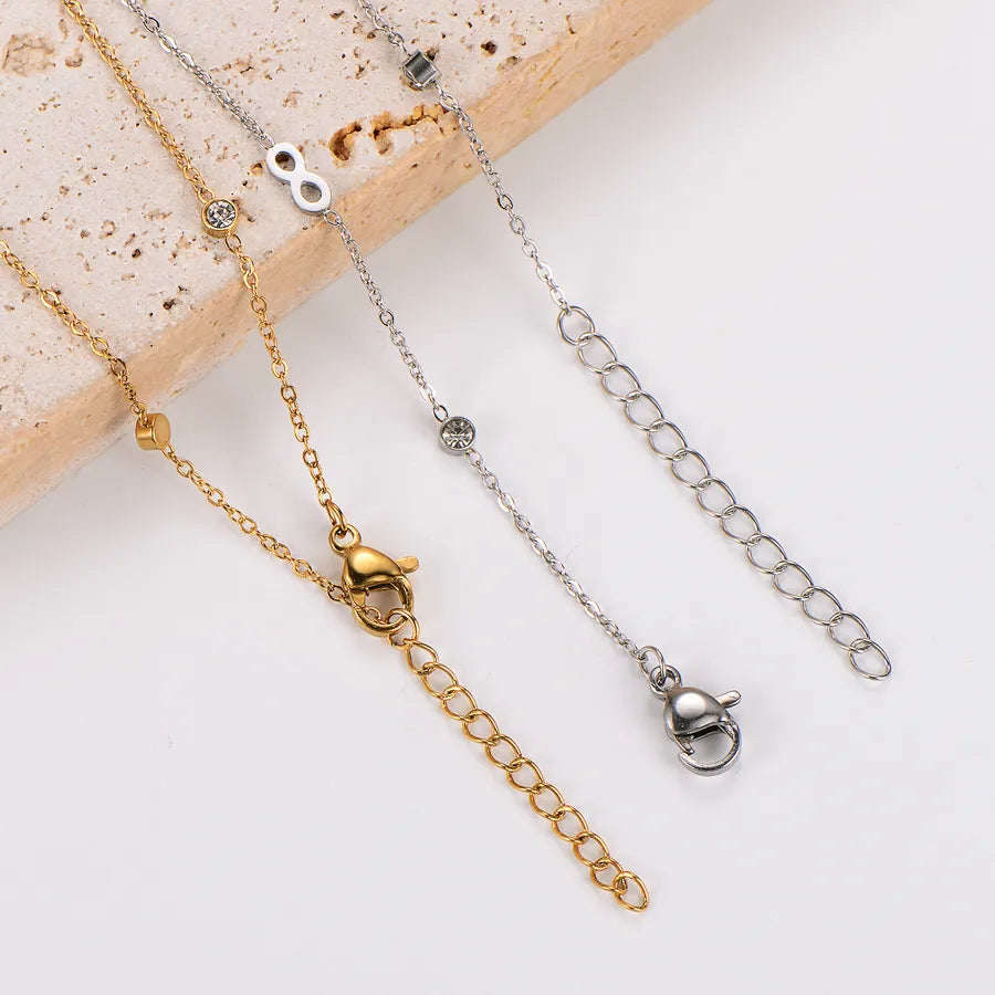 Gold Infinity Anklet – 18K Stainless Steel