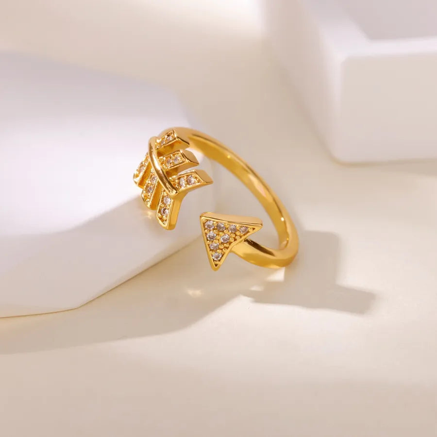 18K Gold Plated Adjustable Starry Snake Ring