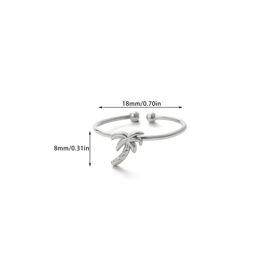 Retro Floral Pearl Open Ring P9138386