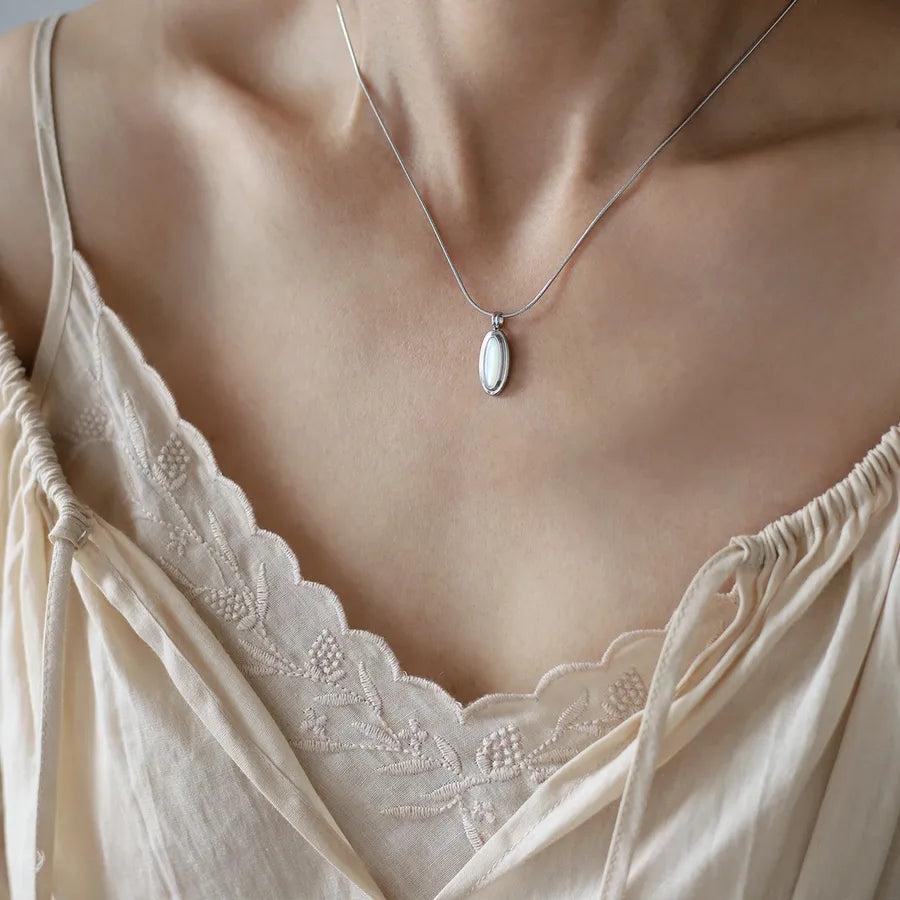 Gold Plated Snake Bone Necklace