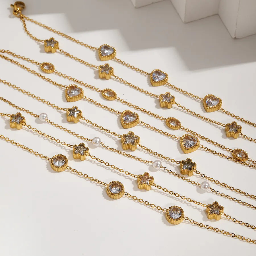 18K Gold Double-Layer Stainless Steel Bracelet