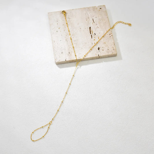 18K Gold Plated Stainless Steel Hip-Hop Bracelet