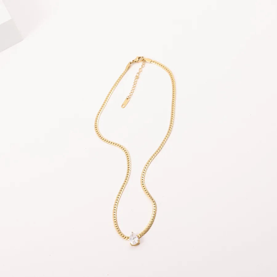 18K Gold Plated Snake Chain Necklace