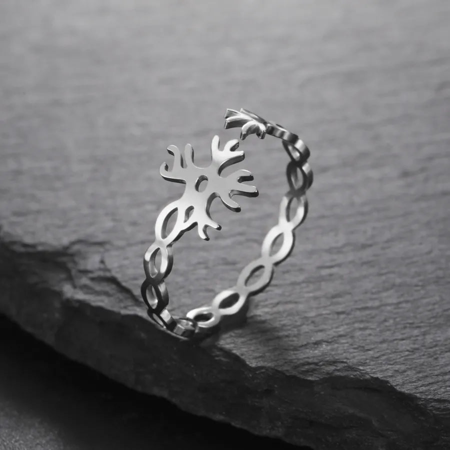 Minimalist Geometric Open Ring for Women