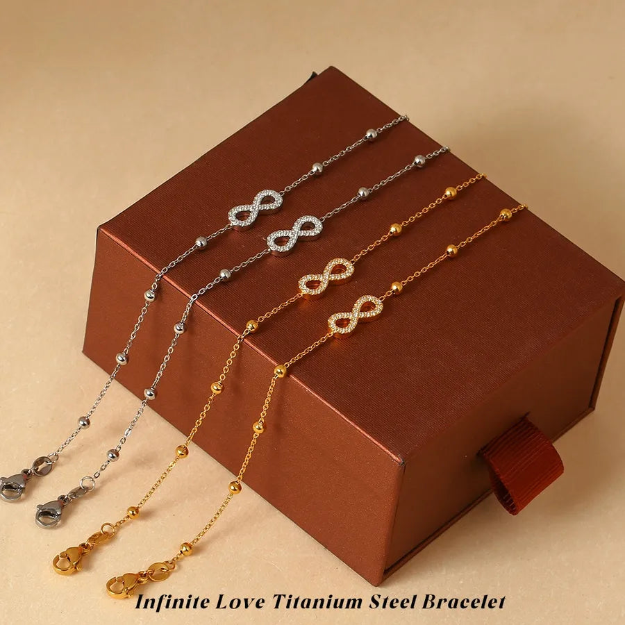 Infinity Stainless Steel Bracelet – PVD Coated