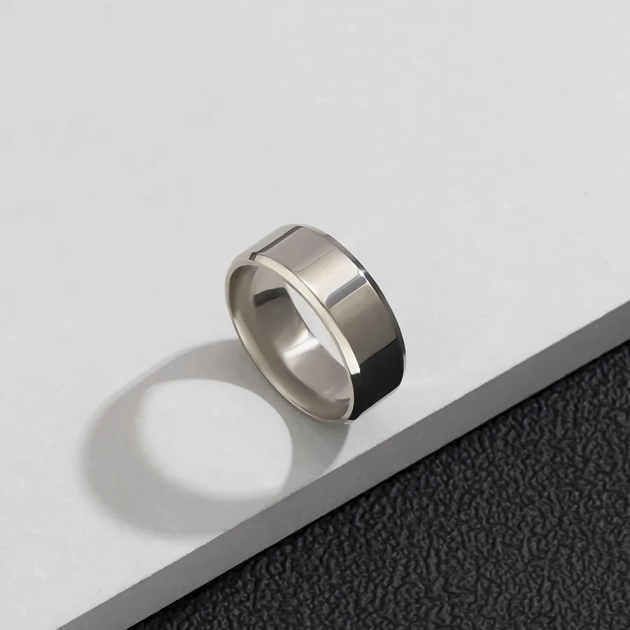 Unisex Titanium Steel Hip-Hop Ring