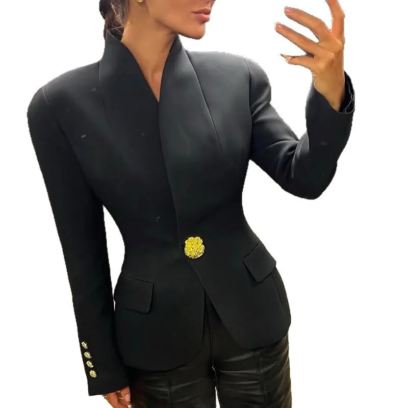 Women's Slim Fit Professional Blazer Jacket