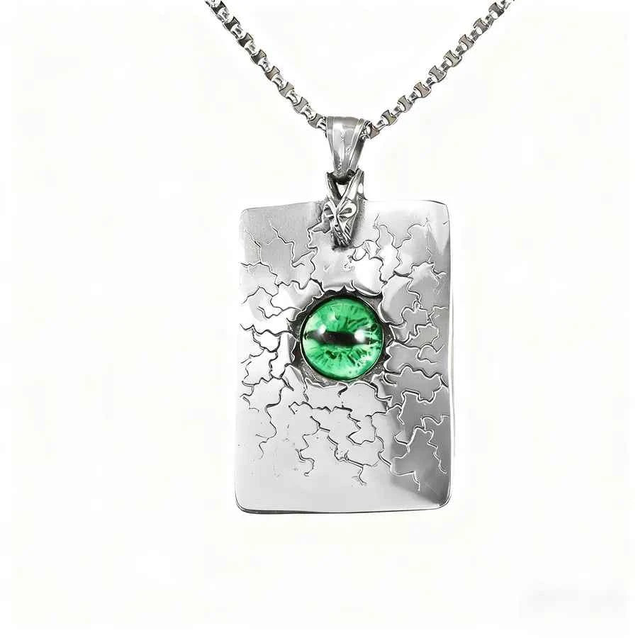 Men's Retro Eagle Pendant Necklace - Stainless Steel