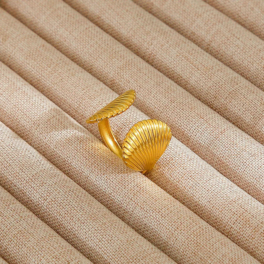 Heart Pattern Stainless Steel Ring 99