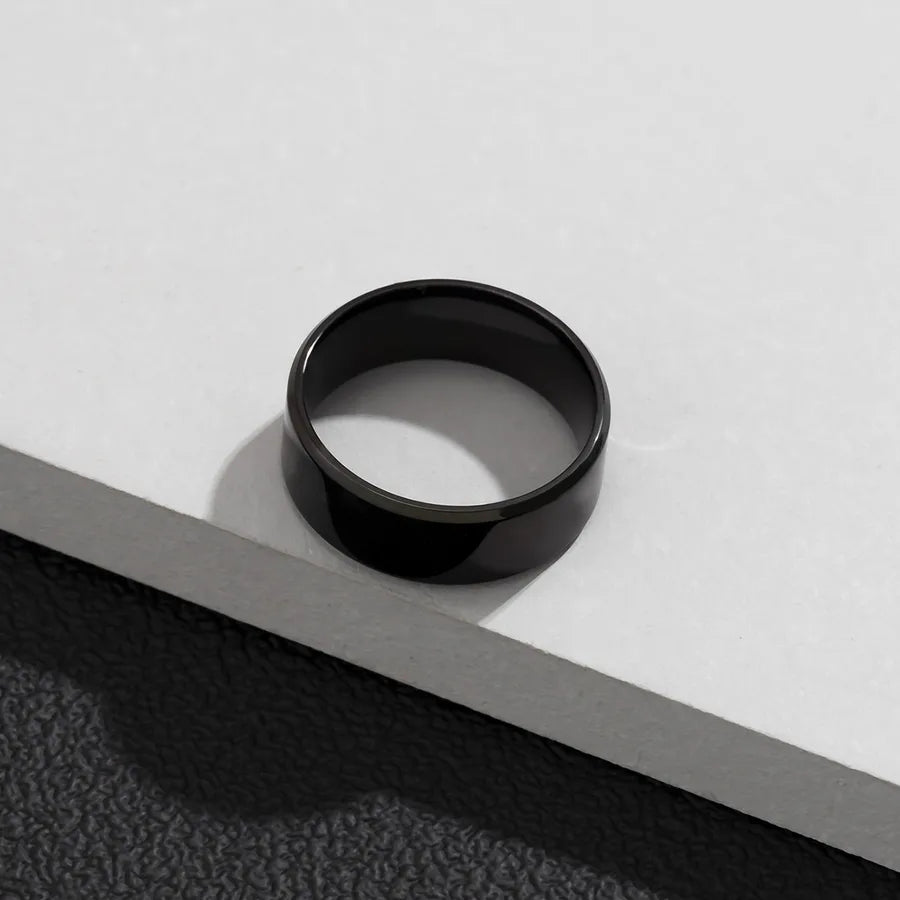 Unisex Titanium Steel Hip-Hop Ring