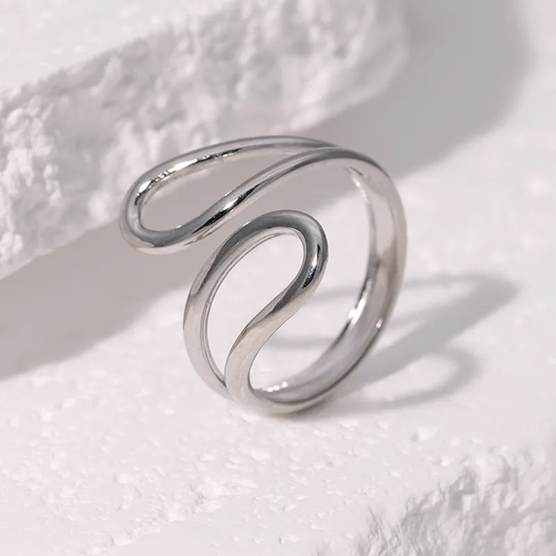 Minimalist Gold Open Ring for Women