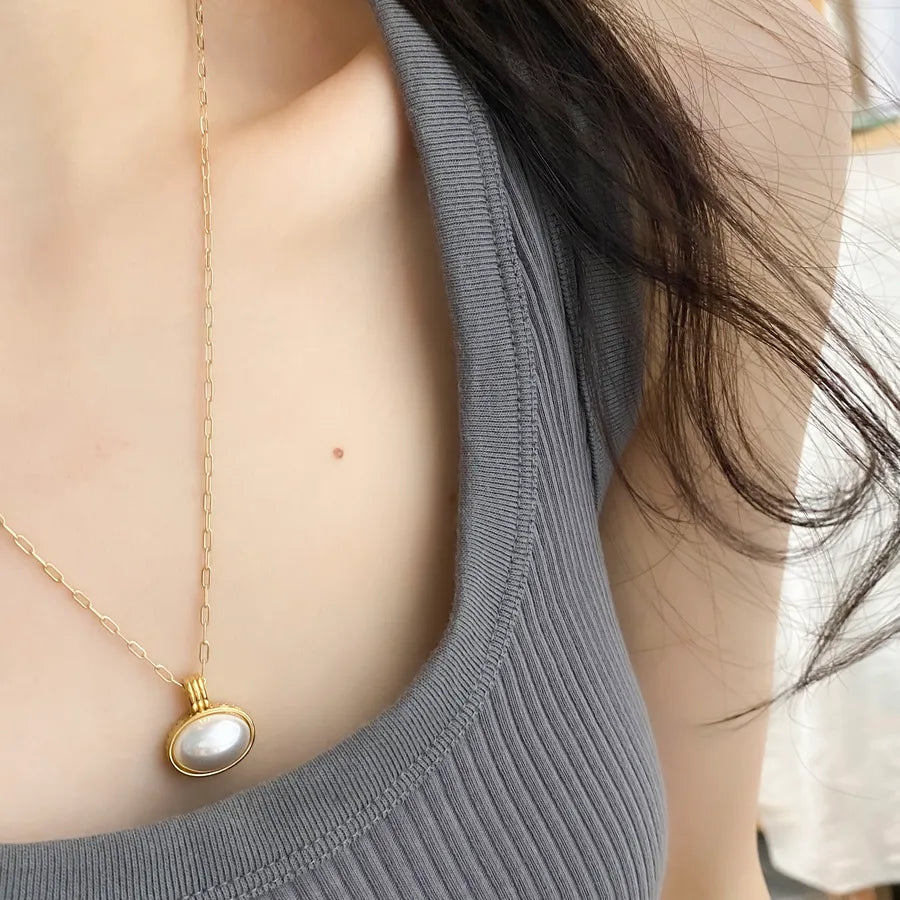 18K Gold Plated Heart & Pentagram Necklace