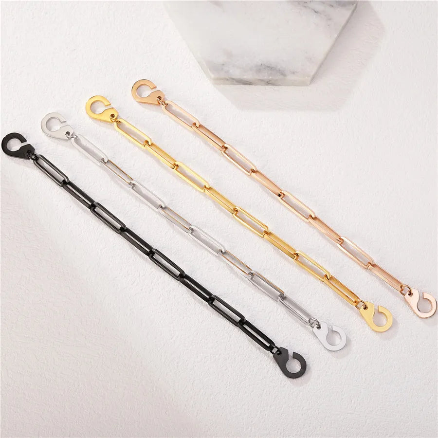 Minimalist Titanium Steel Unisex Bracelet