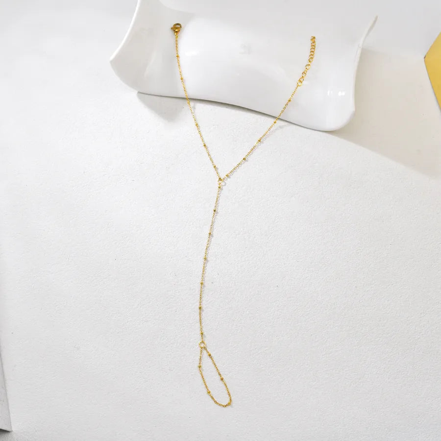 18K Gold Plated Stainless Steel Hip-Hop Bracelet