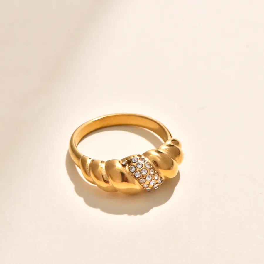 Gold Plated Pearl & Shell Ocean Motif Ring 5772601