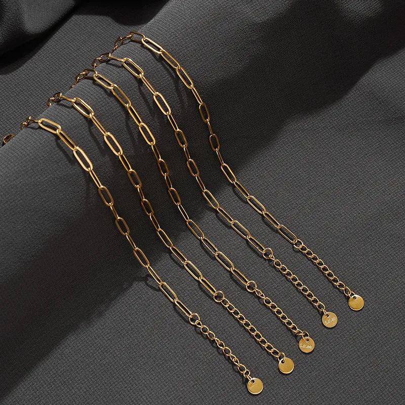 Gold Plated Stainless Steel Unisex Bracelet