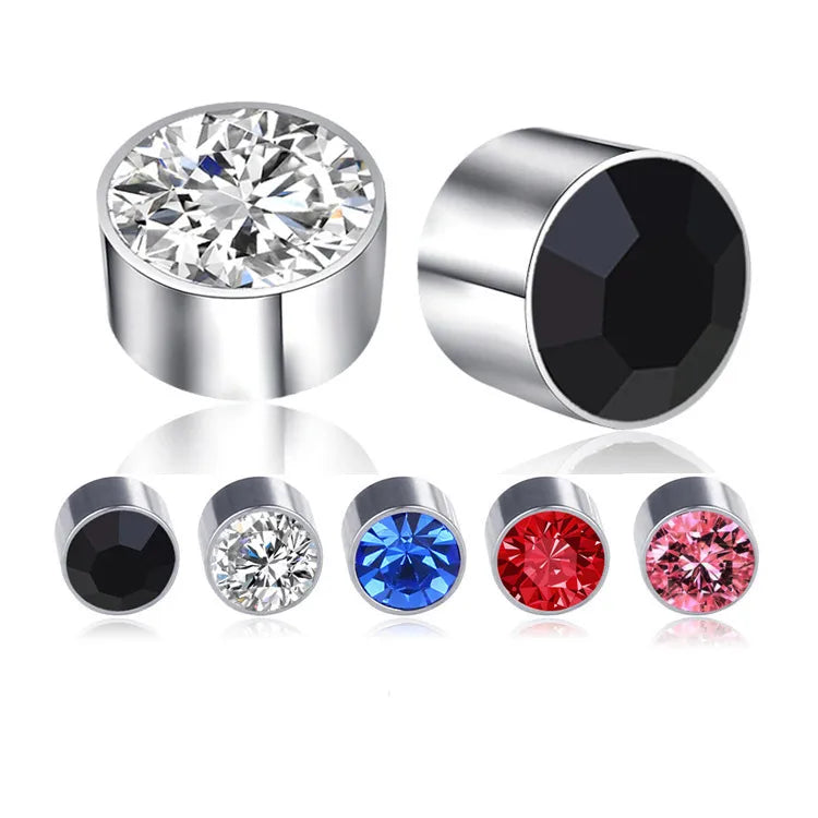 Magnetic Clip-On Geometric Ear Studs