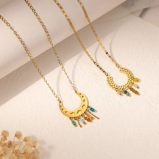 18K Gold PVD Coated Stainless Steel Necklace