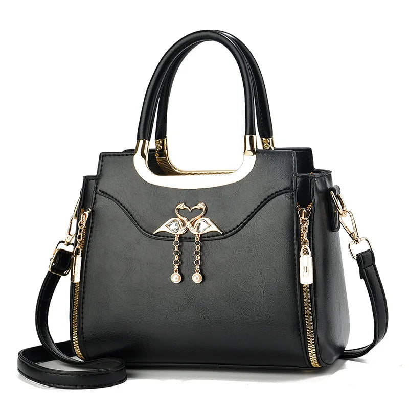 Vintage Winter Tote Bag for Women