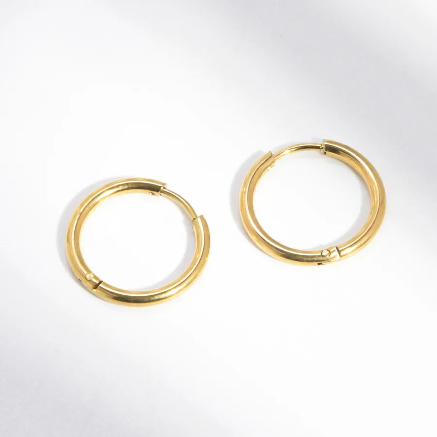 Unisex No Piercing Geometric Stainless Steel Ear Cuff