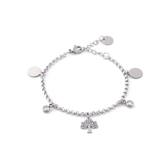 Stainless Steel Geometric Women's Bracelet