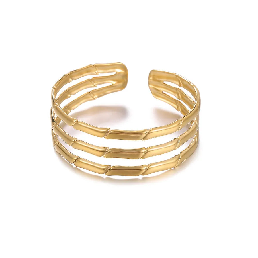 Boho Star & Flower Stainless Steel Bracelet