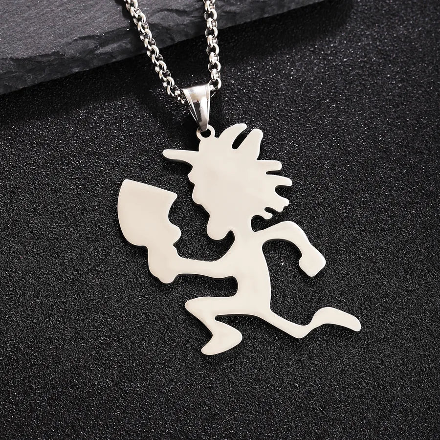 18K Gold Plated Chopper Pendant Necklace